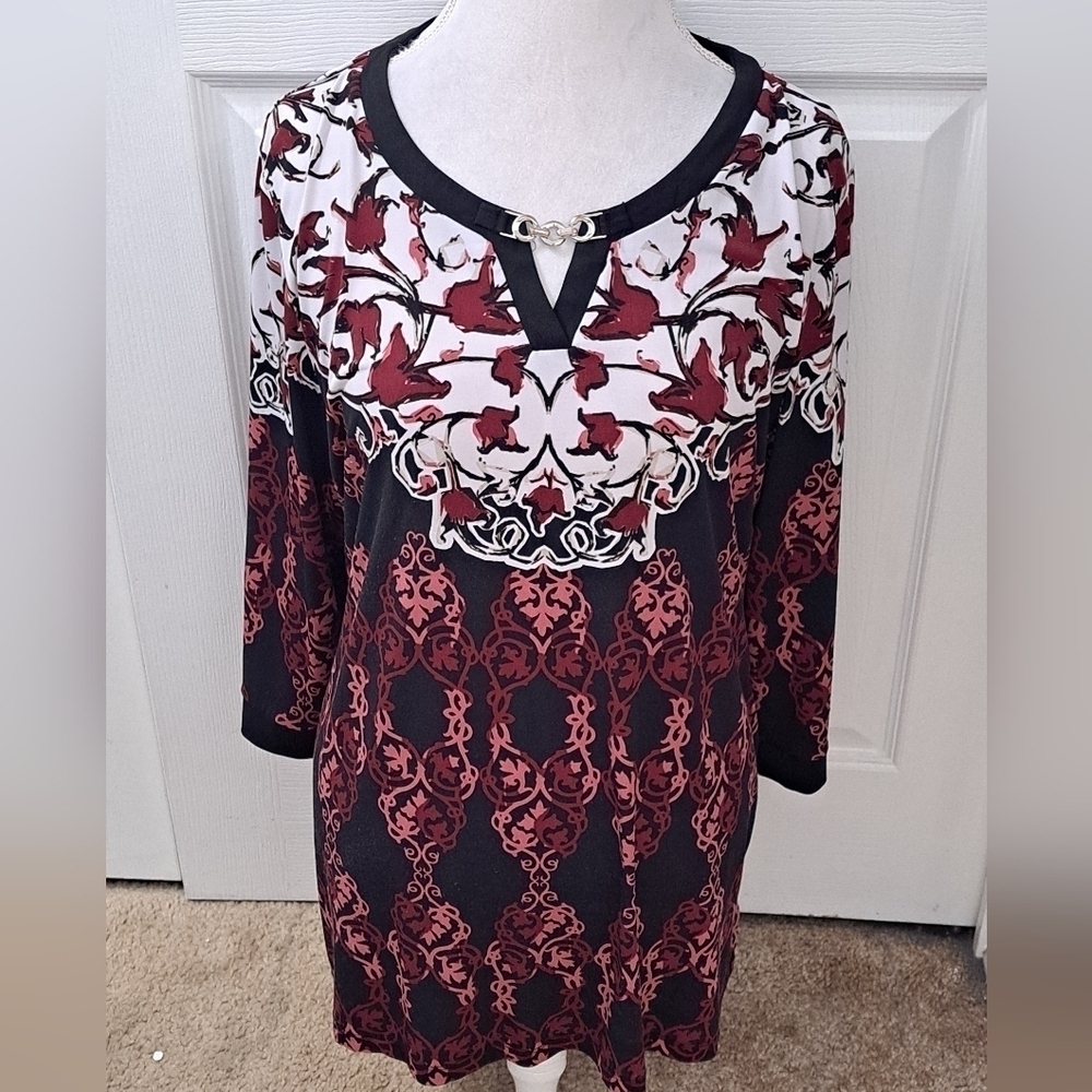 JM Collection Women's Tunic  Size XL